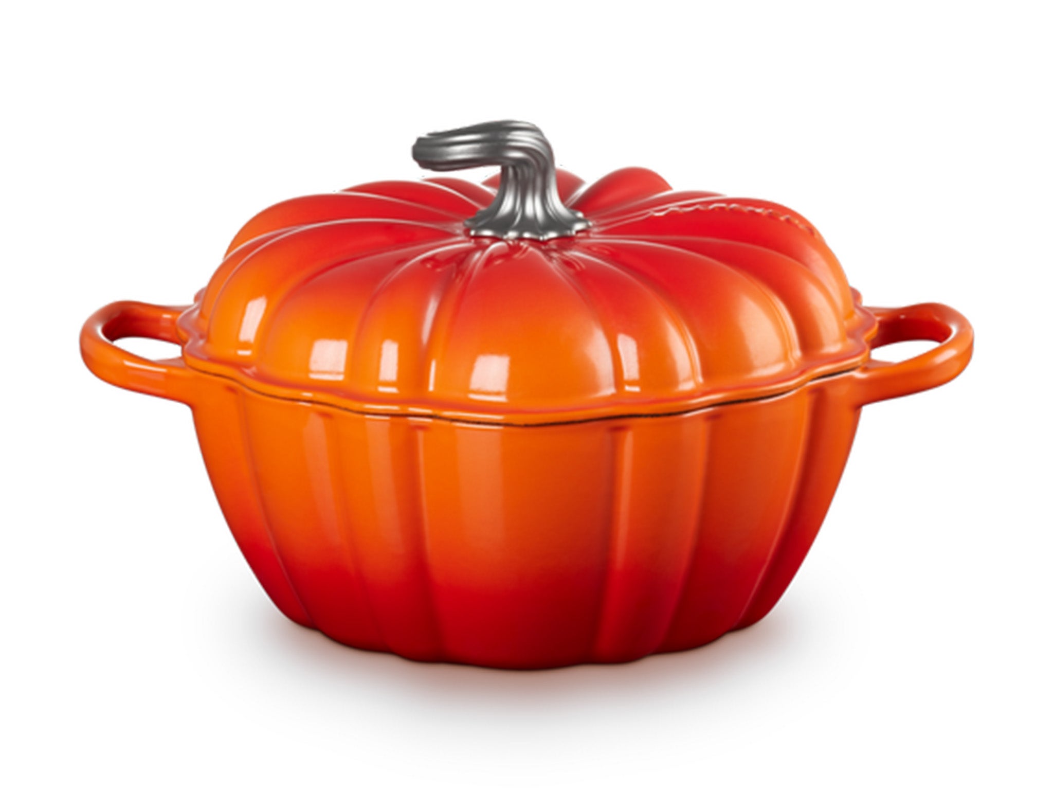 The Aldi pumpkin casserole dish is a great Le Creuset dupe for